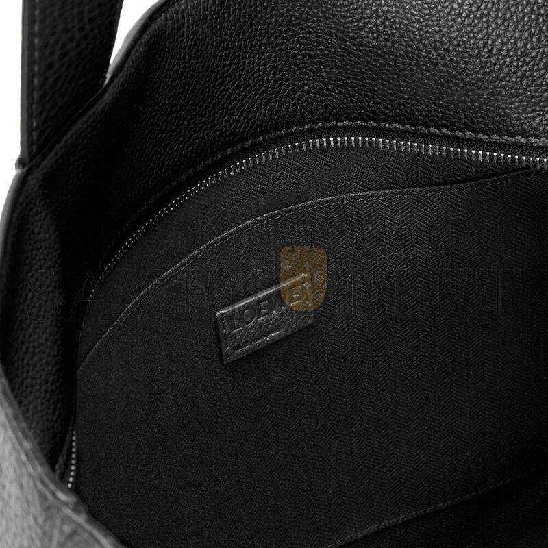 LOEWE LOOP ZIPPED TOTE IN SUPPLE GRAINED CALFSKIN BB22LTTX01 (35*35*10cm)